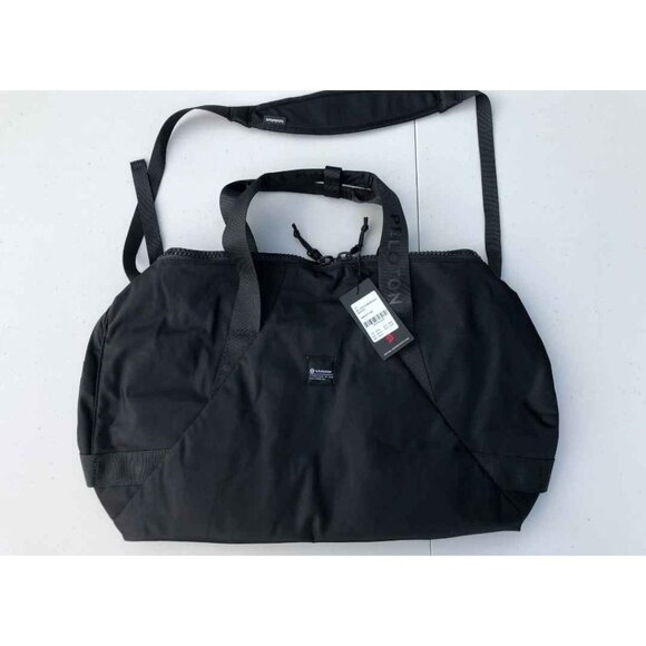 *NEW*Lululemon x Peloton All Day Essentials Duffle Train Gym Bag 32L Large Black - Picture 2 of 16
